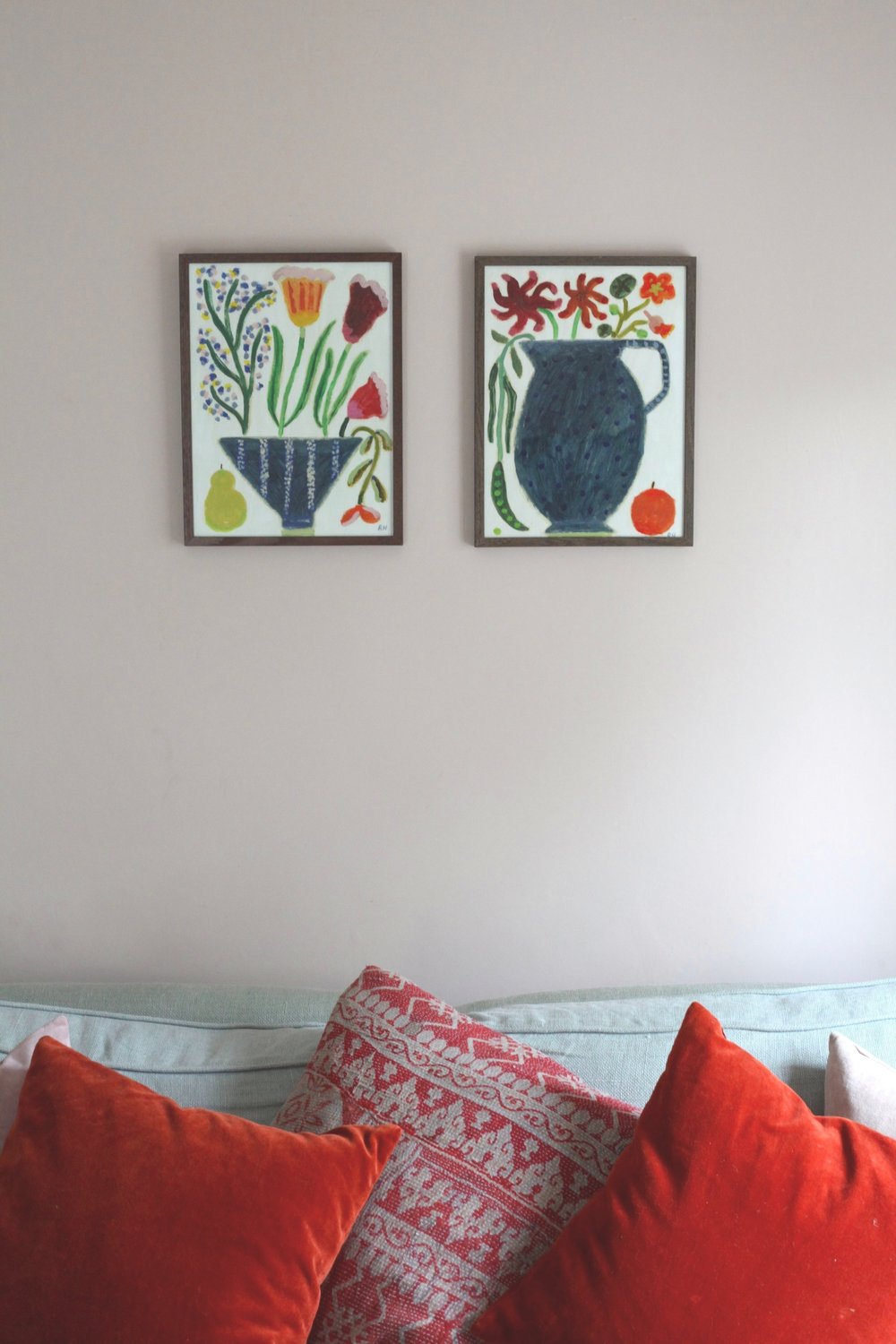 Spring vase by Rosie Harbottle, A3