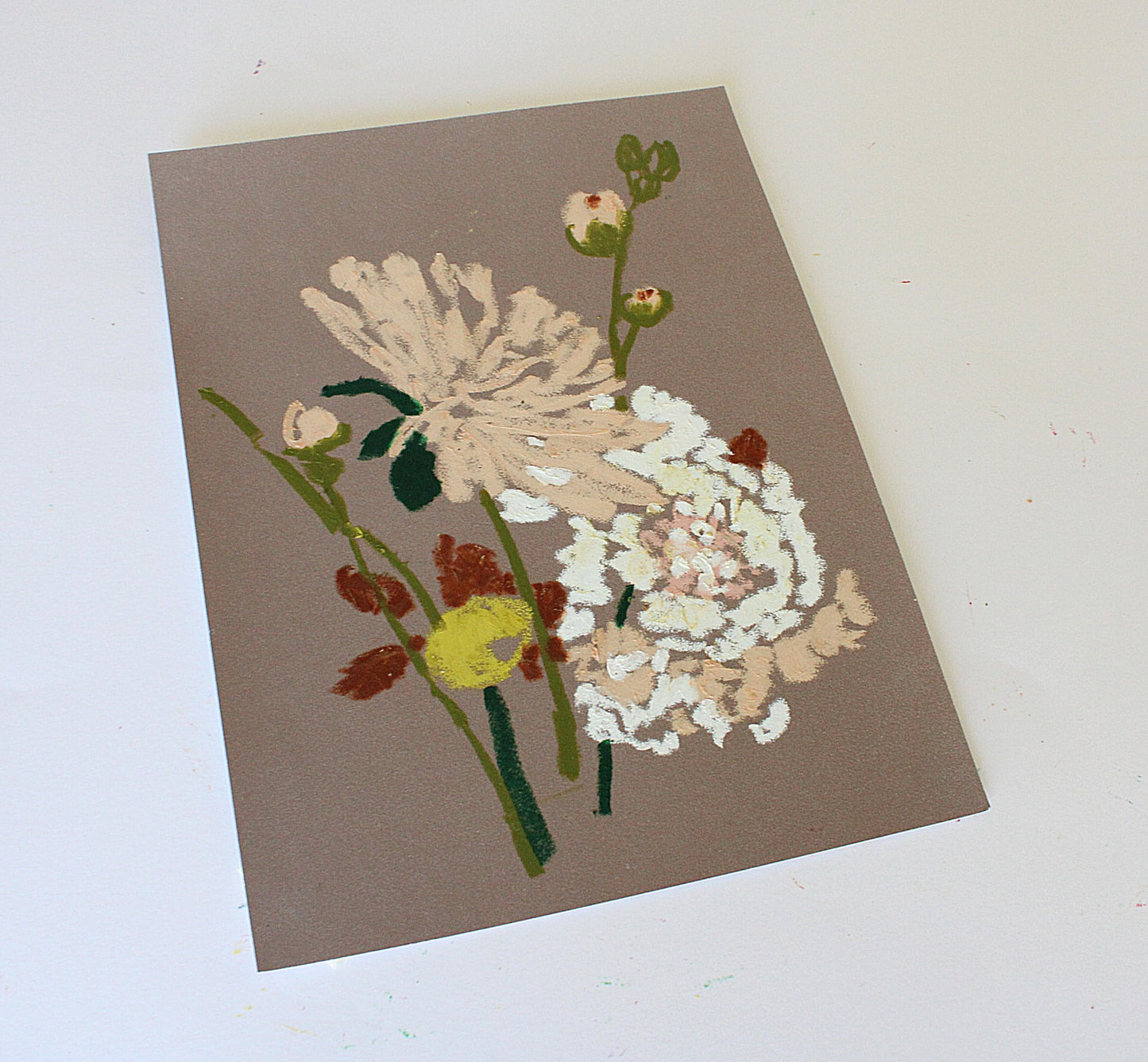 Oil pastel drawing with Laura Brown of Eva Ray Studios, 10th Sept 2024