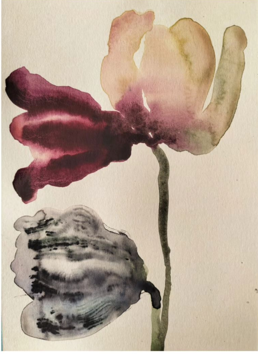 Water colour painting with Moira Frith, 18th April 2023