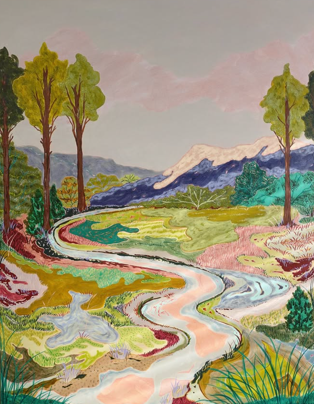 Landscape painting in acrylics with Jo Rance, 17th March 2026