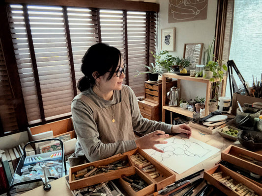 Into the Artist's World with Akiko Juni