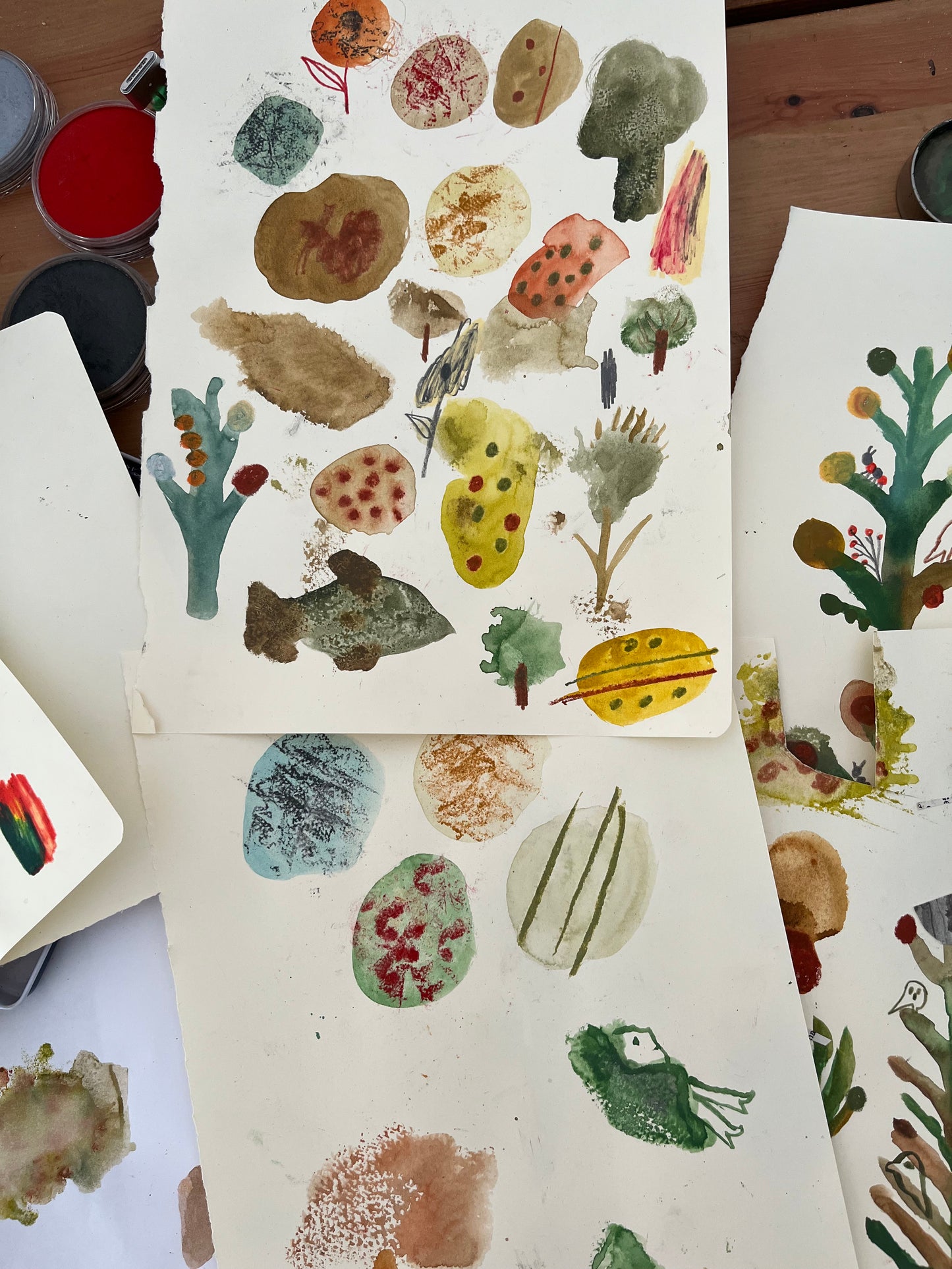 Mixed Media drawing with Estee Zales, 1st July 2025