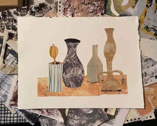 Pre-recorded collage class with Kate Semple - 16th June