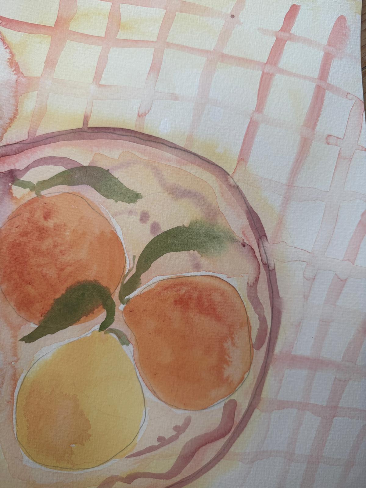 Gouache painting with Julianna Bryne, 20th May 2025