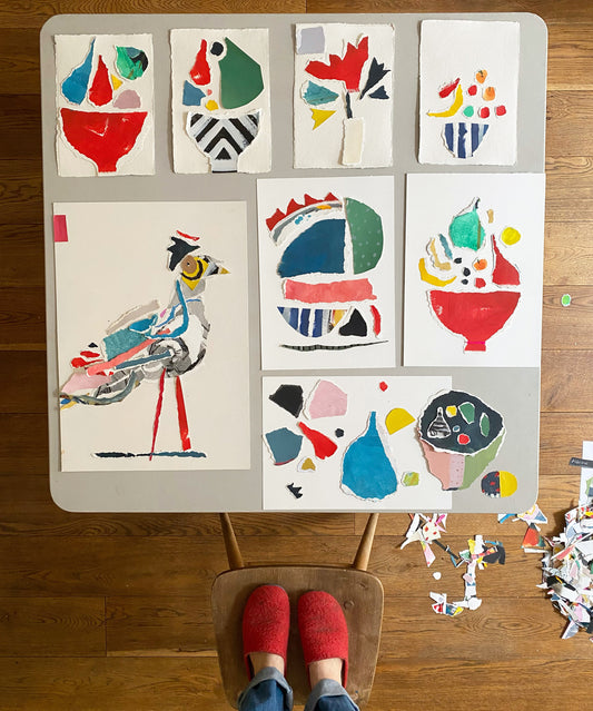 Collage with Anna Hymas, 21st January 2025