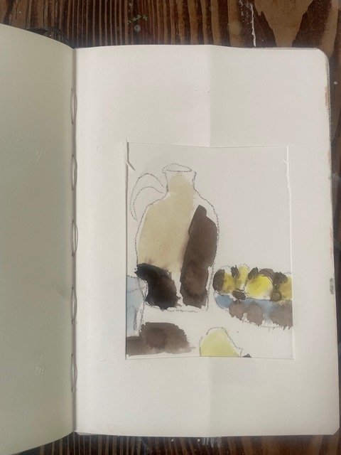 Sketch book studies with Stacey McCall, 11th March 2025