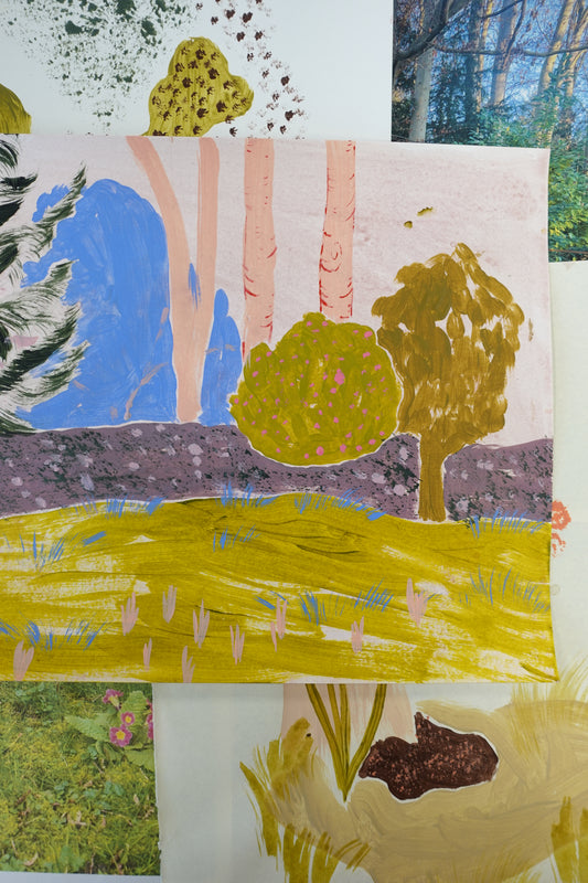 Landscape painting in acrylics with Jo Rance, 17th March 2026