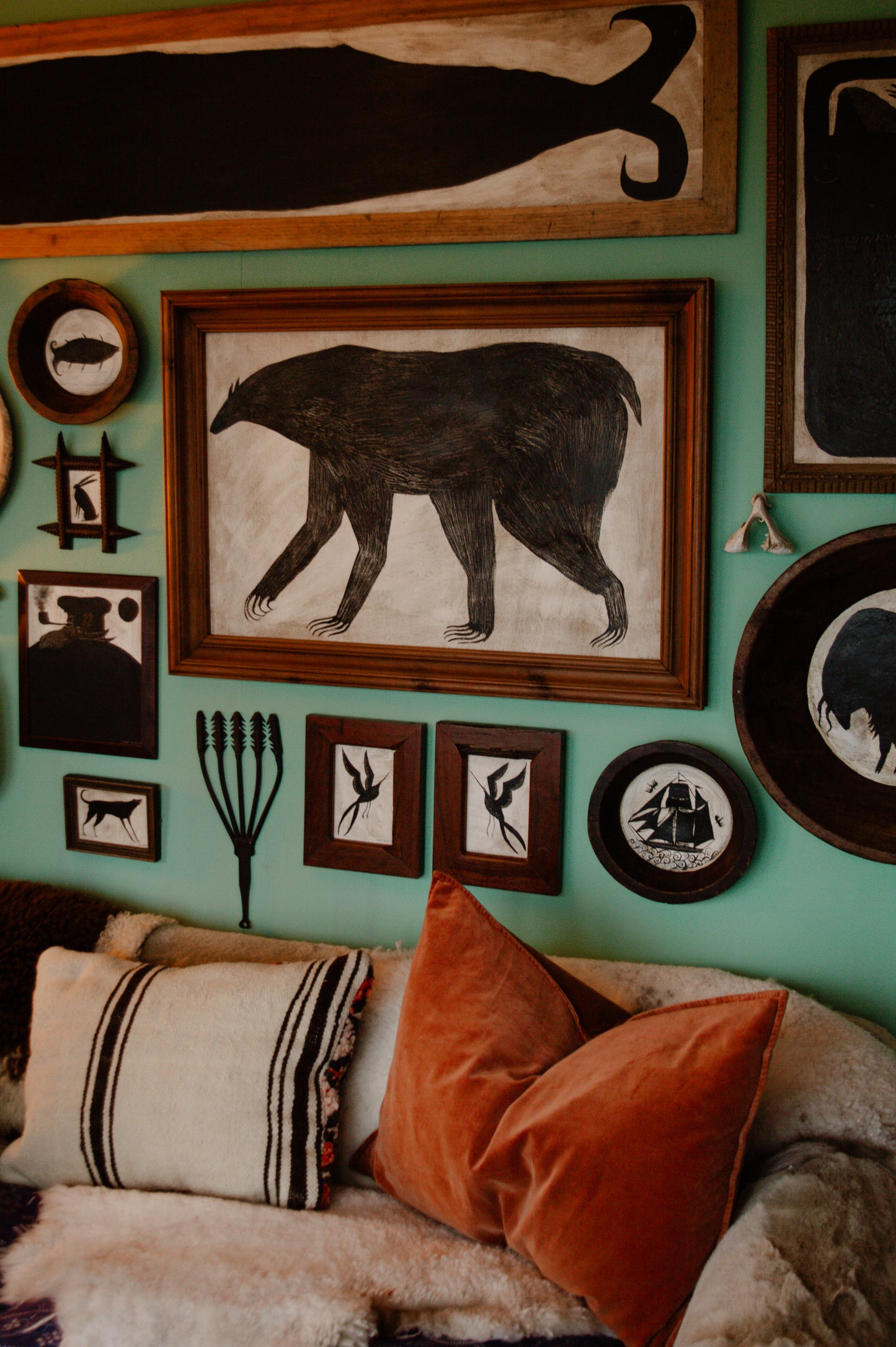 Animal, acrylic painting with Tabby Booth, 16th September 2025