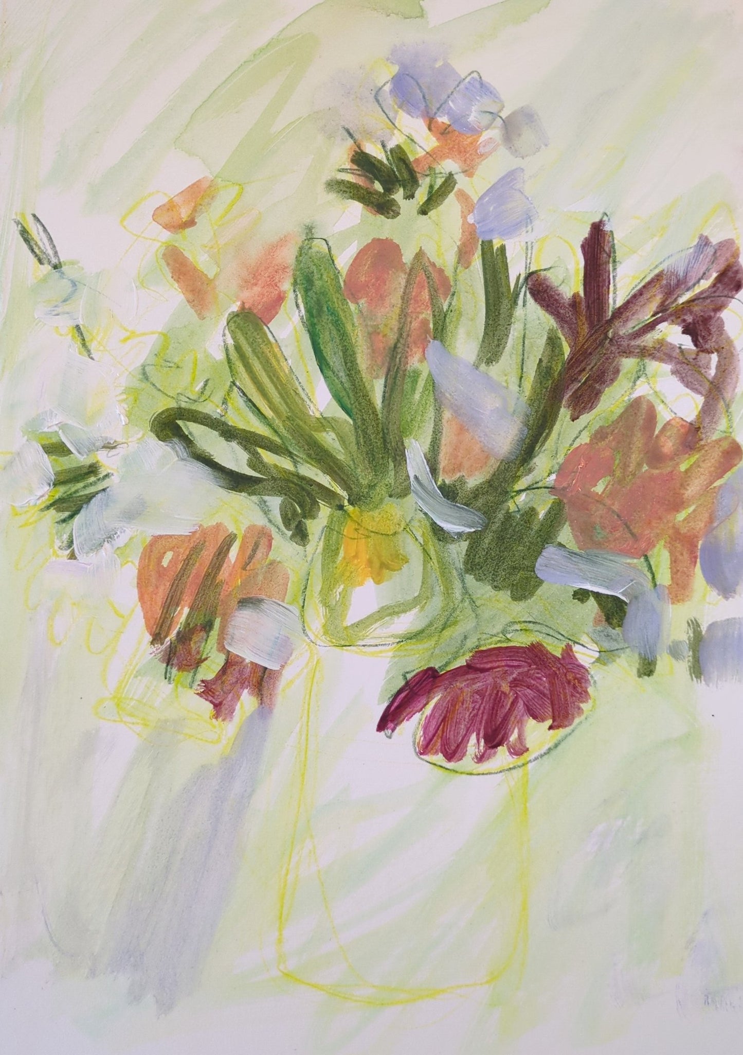 Acrylics and mixed media painting with Jo Perkins 21st May 2024