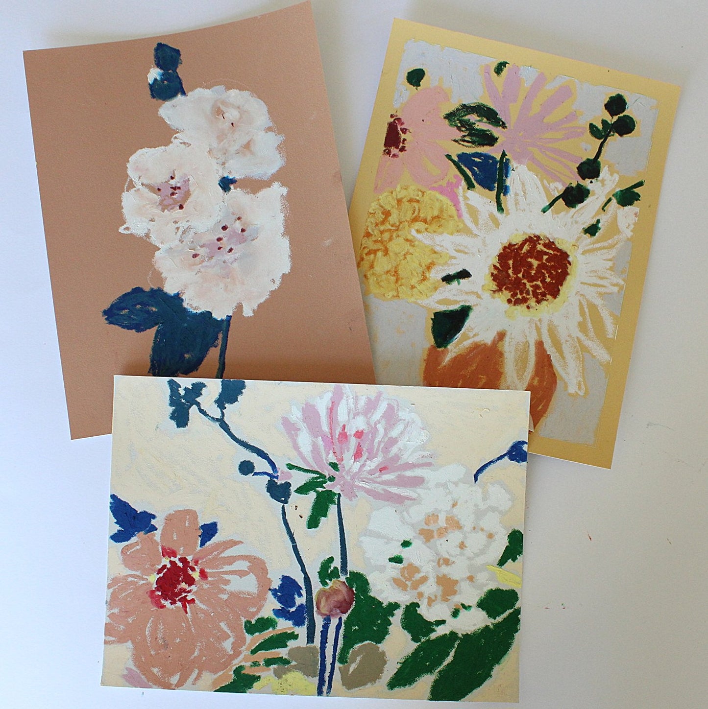 Oil pastel drawing with Laura Brown of Eva Ray Studios, 10th Sept 2024