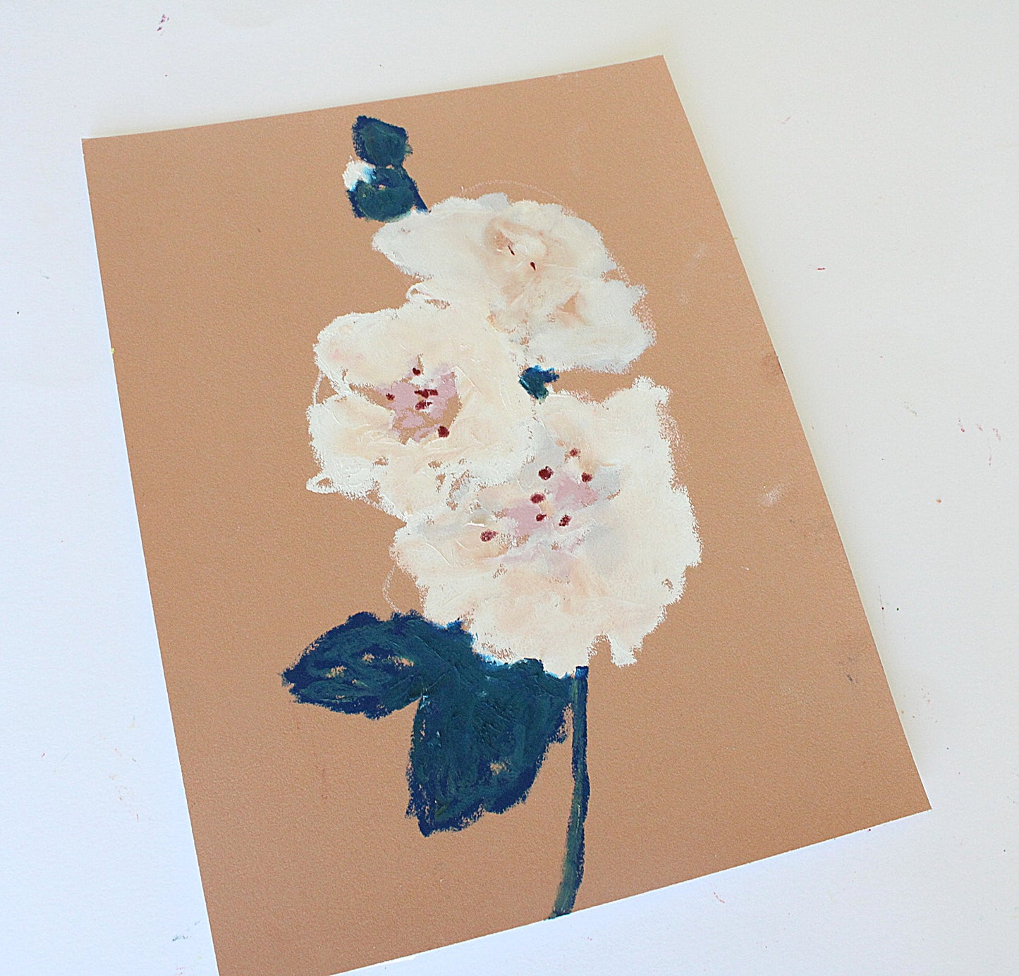 Oil pastel drawing with Laura Brown of Eva Ray Studios, 10th Sept 2024