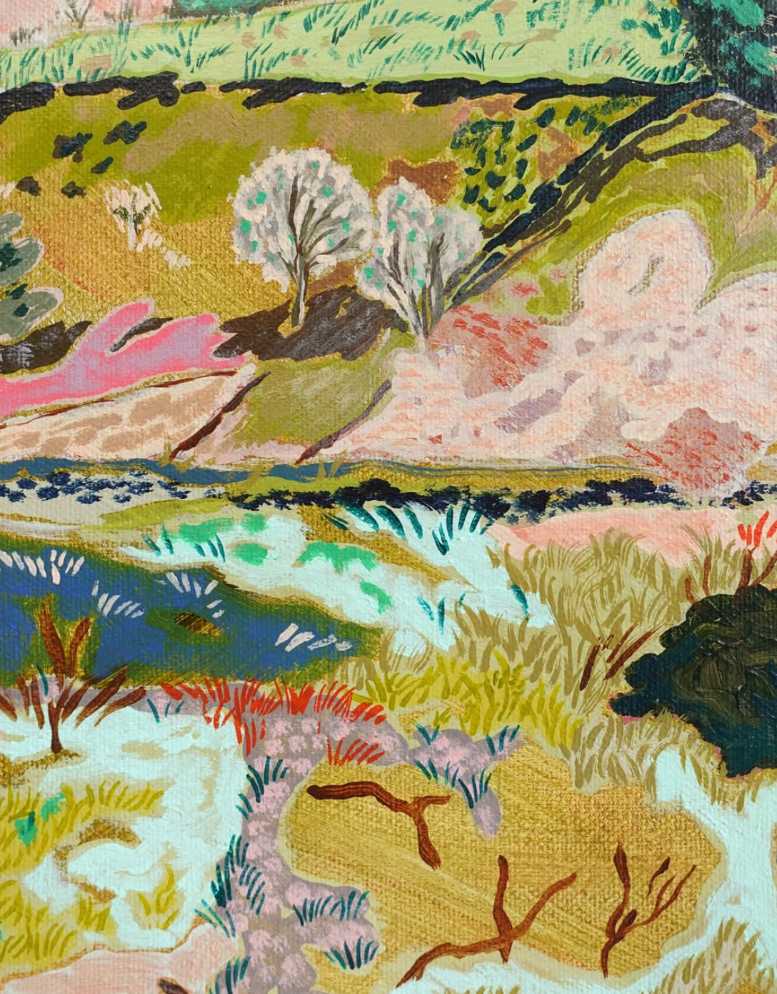 Landscape painting with Jo Rance, 17th March 2026