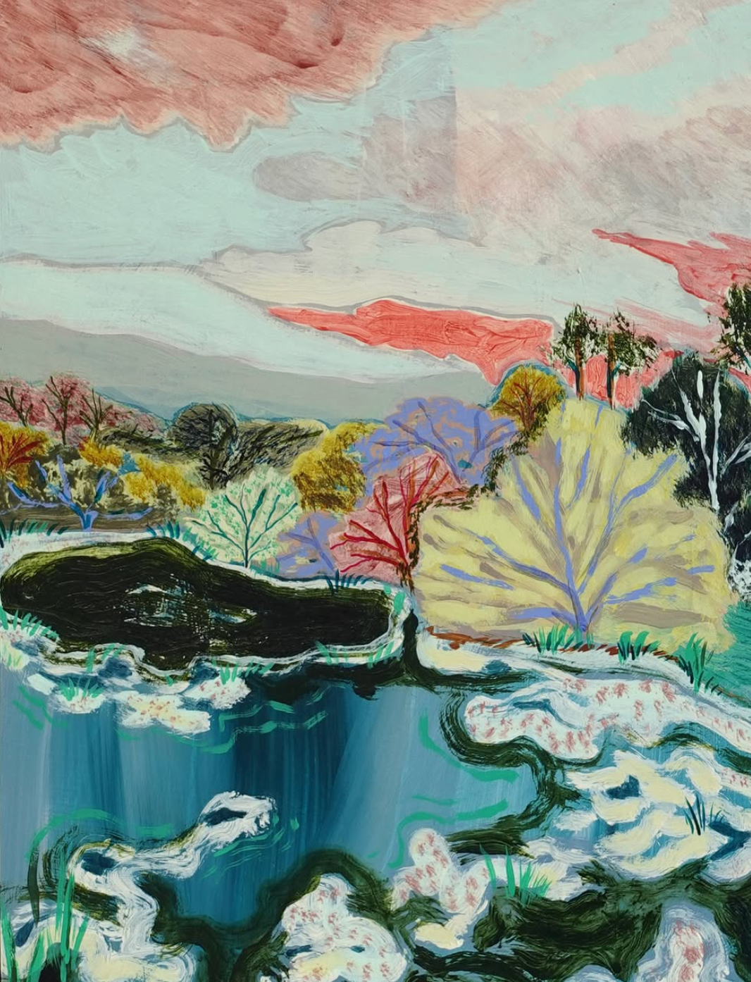 Landscape painting in acrylics with Jo Rance, 17th March 2026