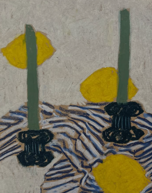 Oil pastel drawing with Phoebe Stone, 10th February 2026