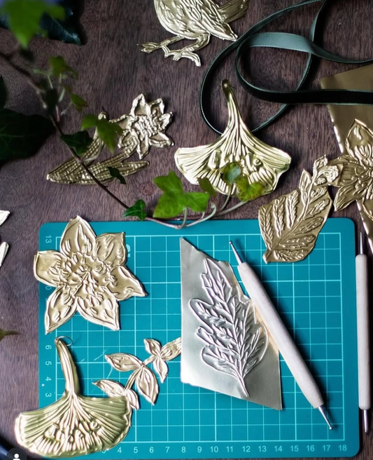 Embossed Christmas card making with Meg Fatherly, 2nd December 2025
