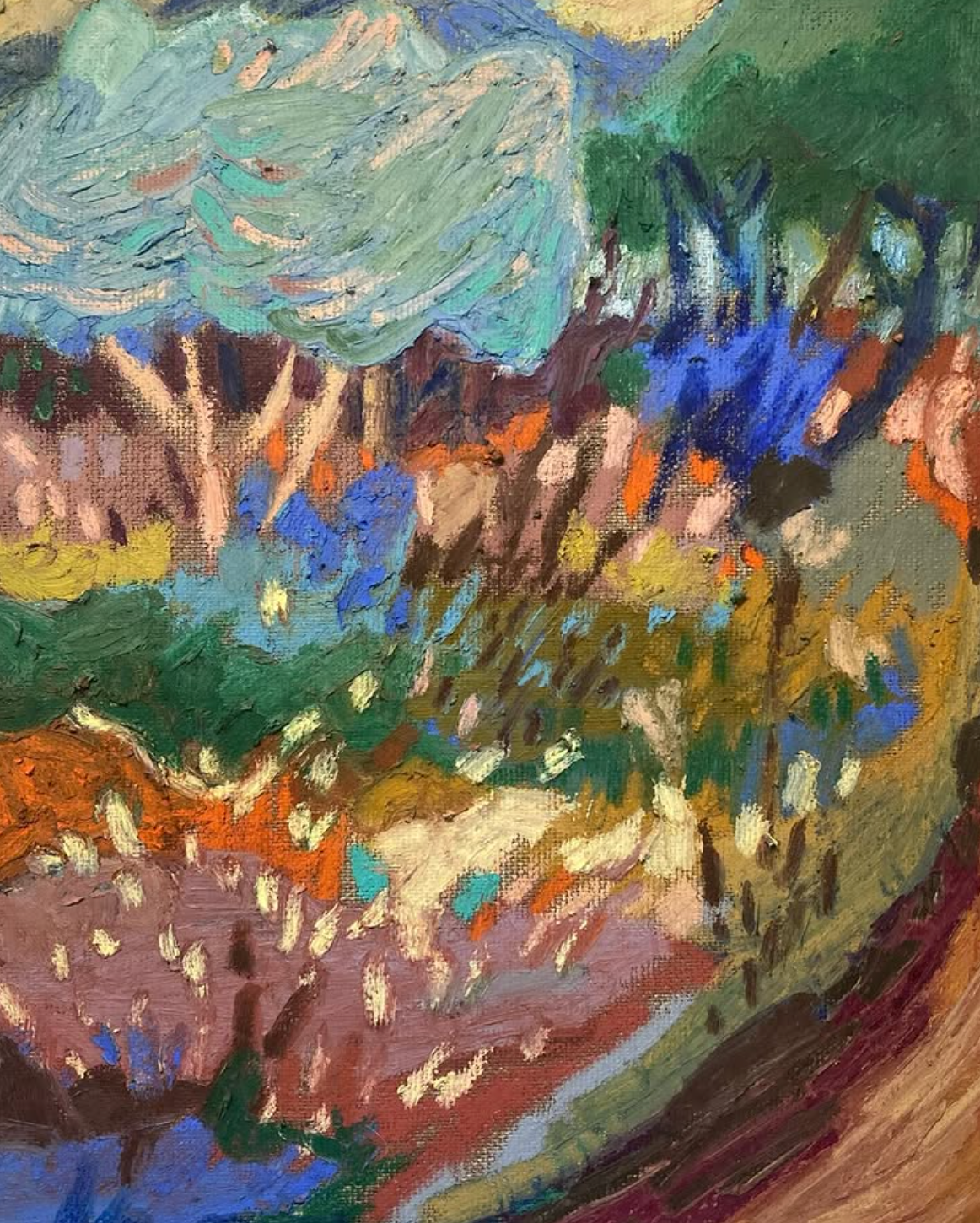 Landscape oil pastel drawing with Ellie Lonsdale, 22nd September 2026