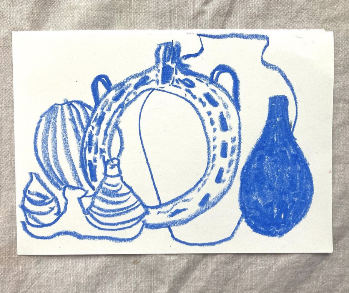 Pre-recorded oil pastel class with Molly Martin - 2nd Nov