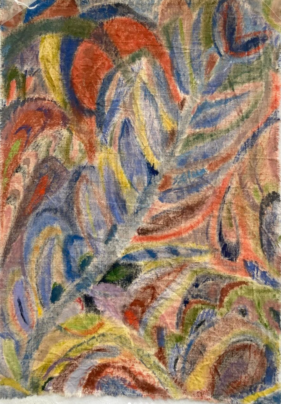 OIl pastel drawing with Lauren Bryden, 25th March 2025