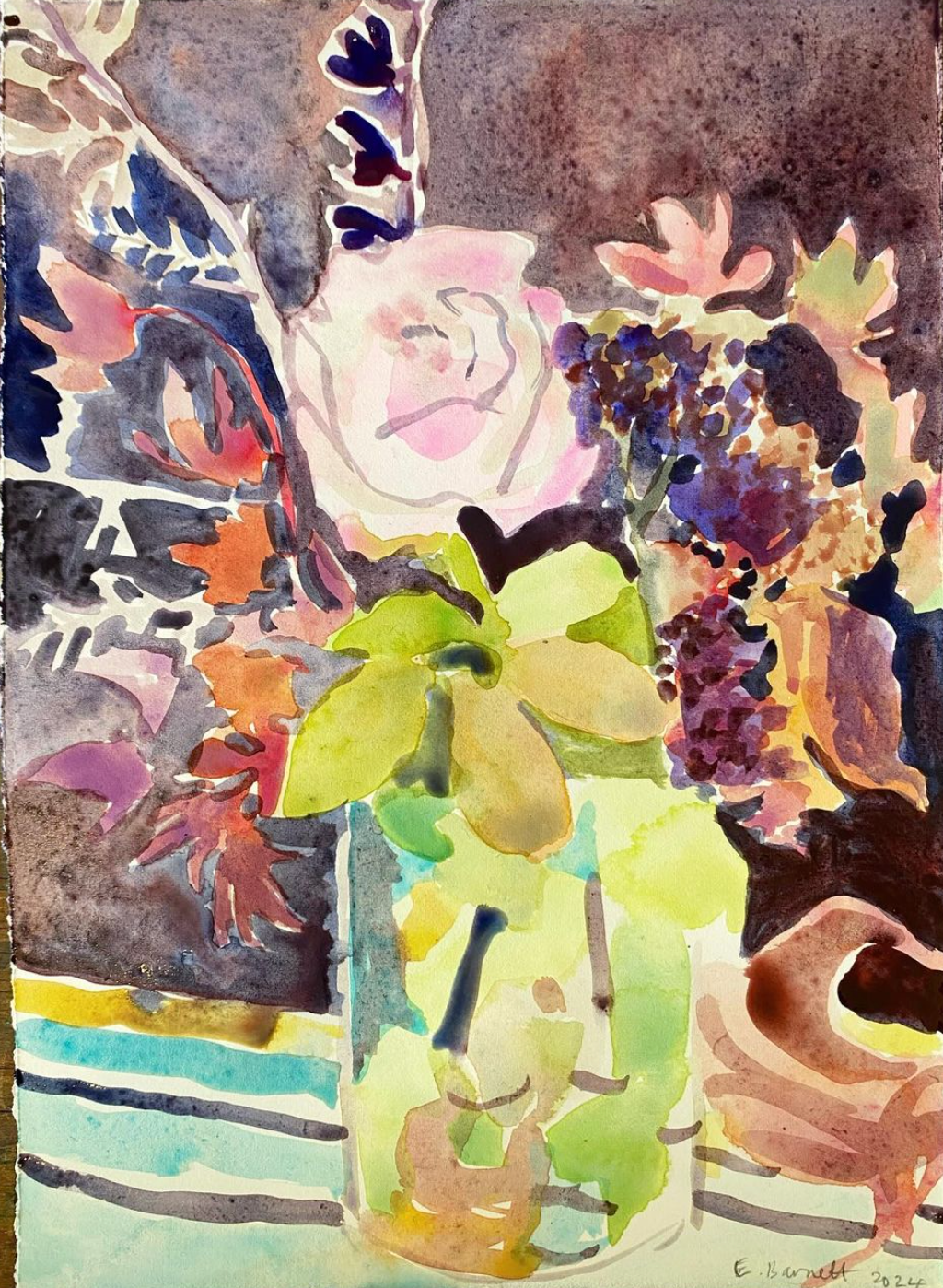 Water colour painting with Elizabeth Barnett, Saturday 26th April 2025