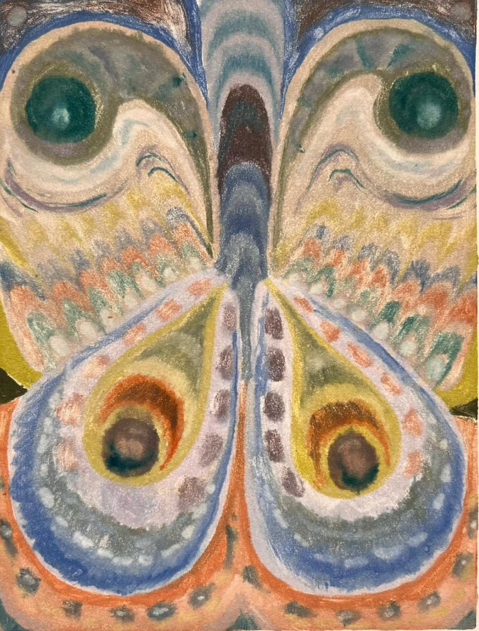 OIl pastel drawing with Lauren Bryden, 25th March 2025