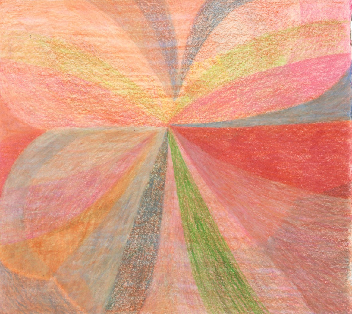 Colour pencil drawing with Orla Kane, 29th April 2025