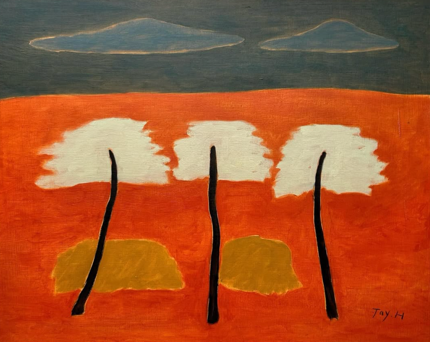 OIl pastel drawing with Jay Harper, 11th Feb 2025