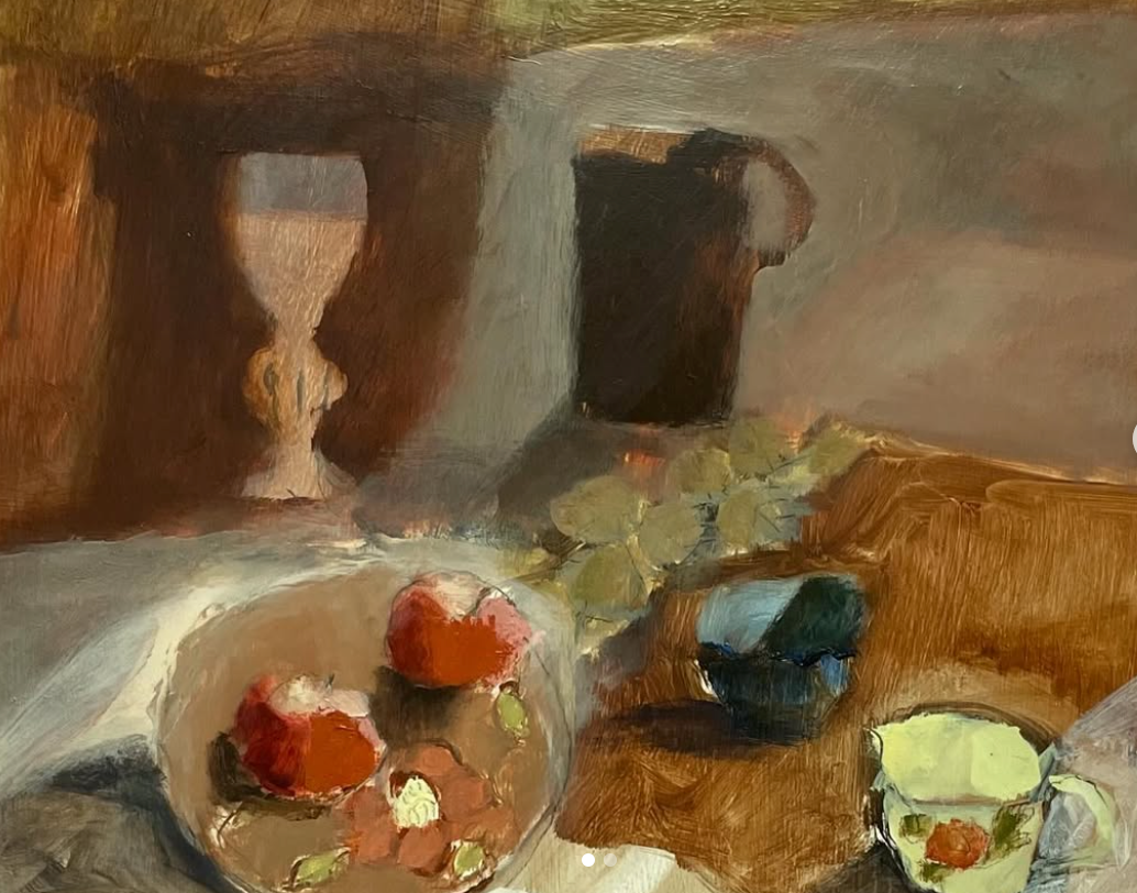 Sketch book studies with Stacey McCall, 11th March 2025