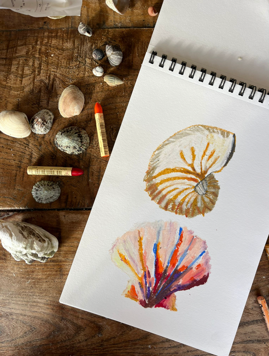 LIVE in person drawing class with Holly Brown - OIL PASTELS