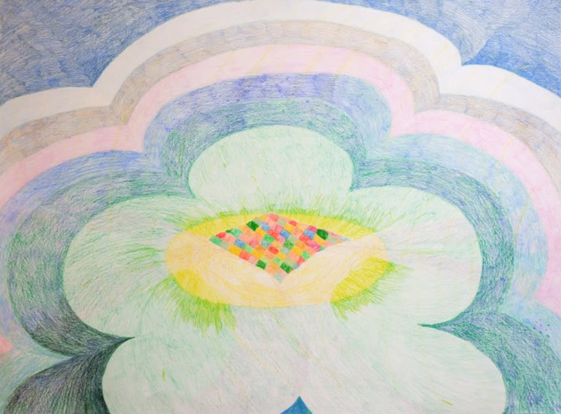 Colour pencil drawing with Orla Kane, 29th April 2025