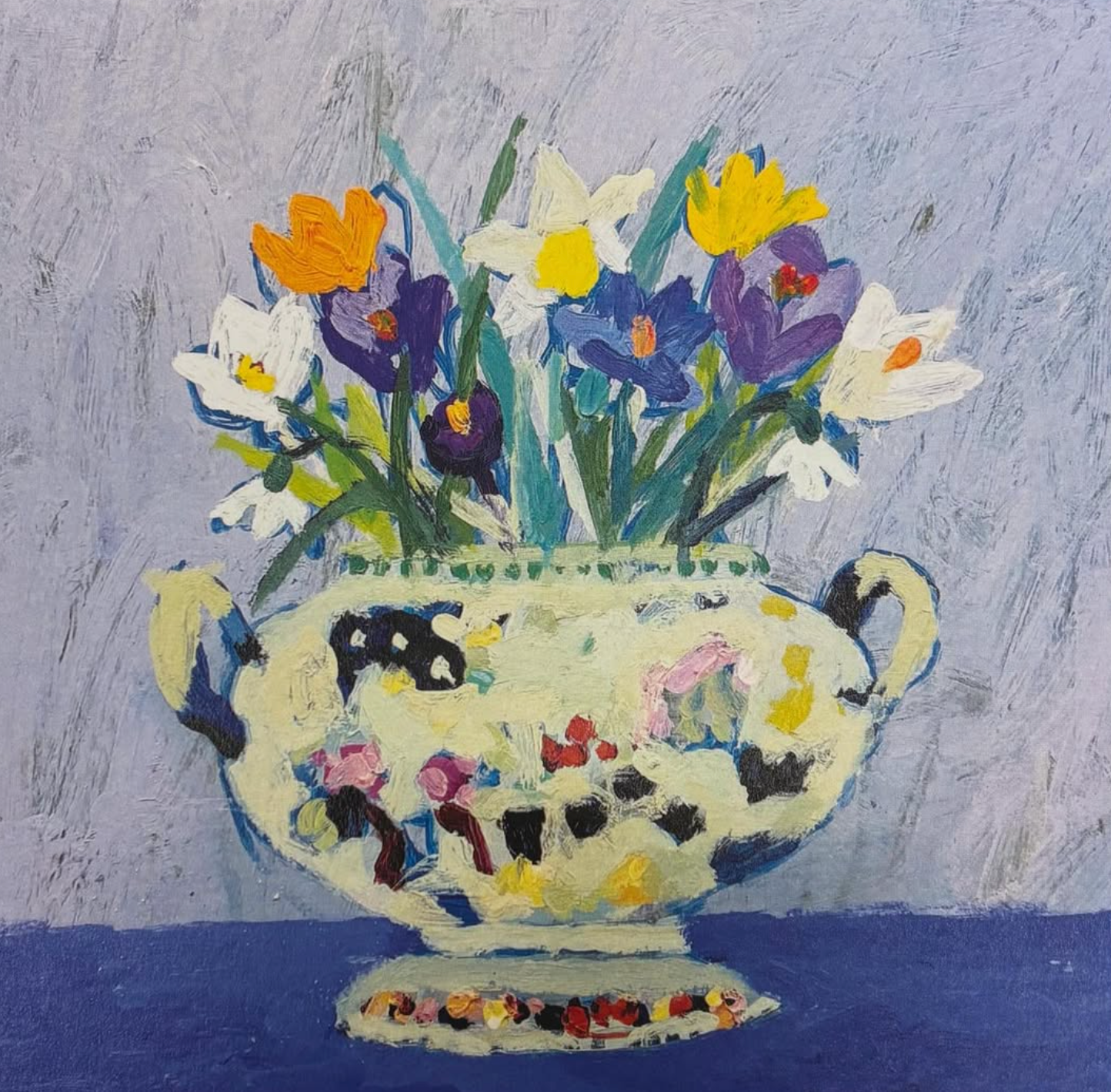 Festive mixed media painting with Charlotte Hardy, 25th November 2025