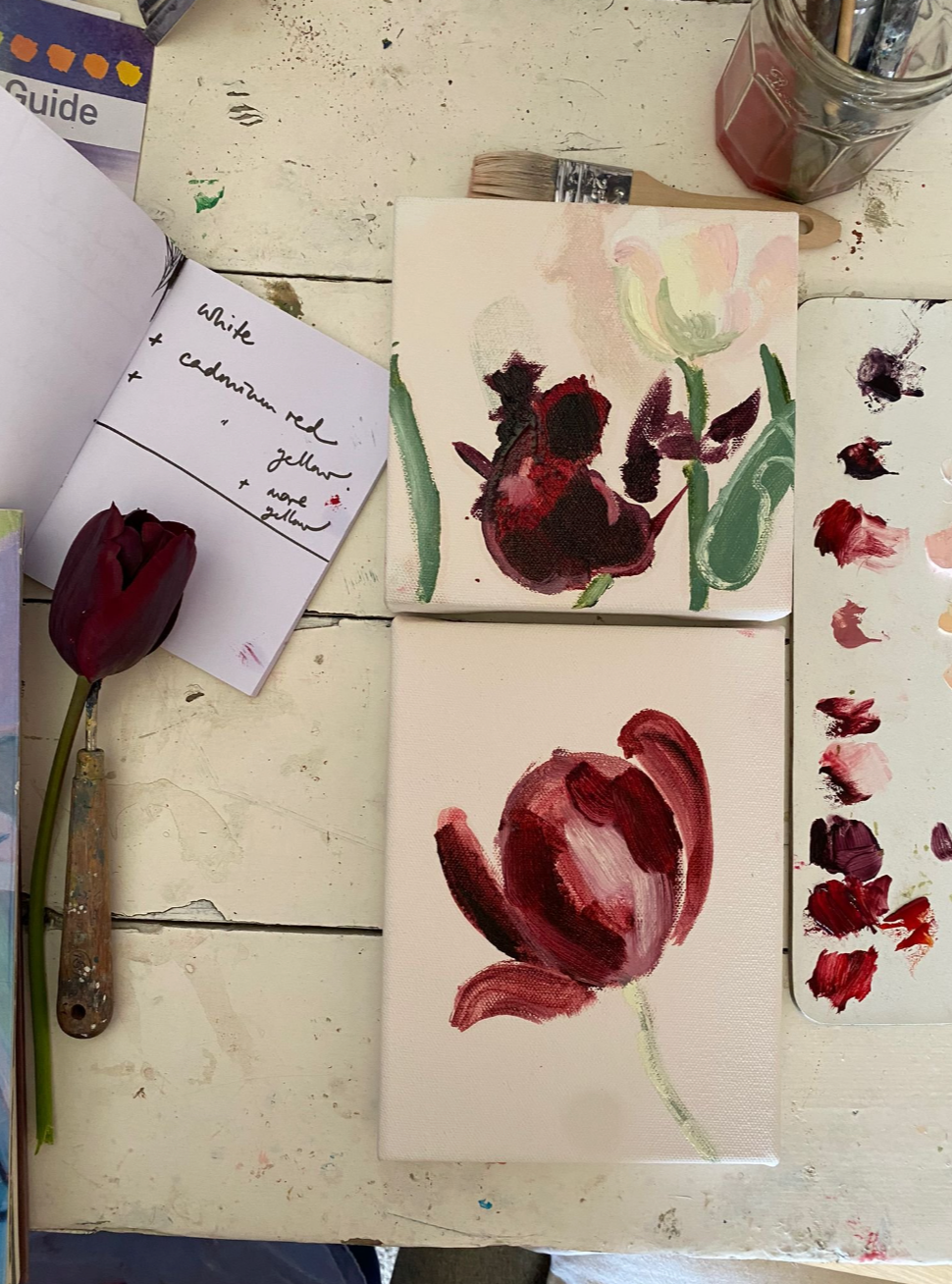 An introduction to oil paints with Rosie Ramsden, 20th April 2024