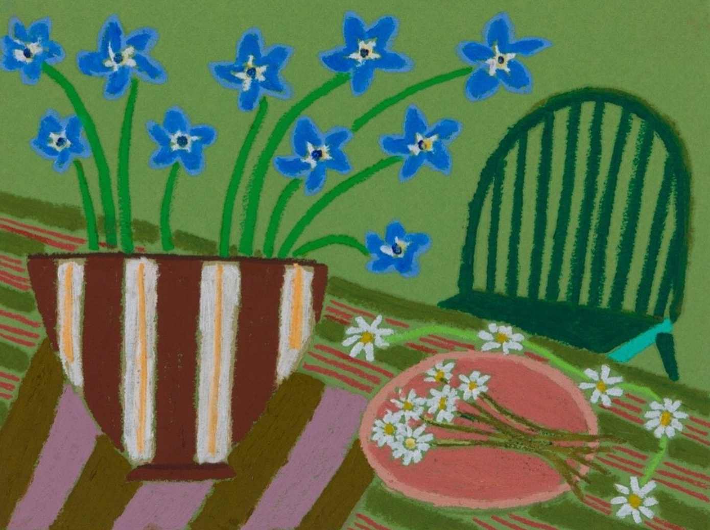 Acrylic painting with Rosie Harbottle, 2nd July 2024