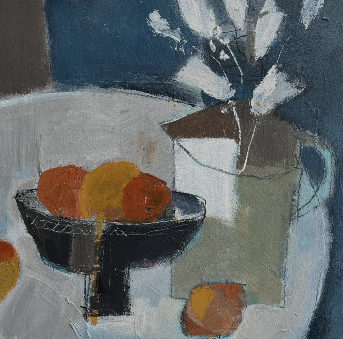 Mixed media painting with John Button, 4th November 2025