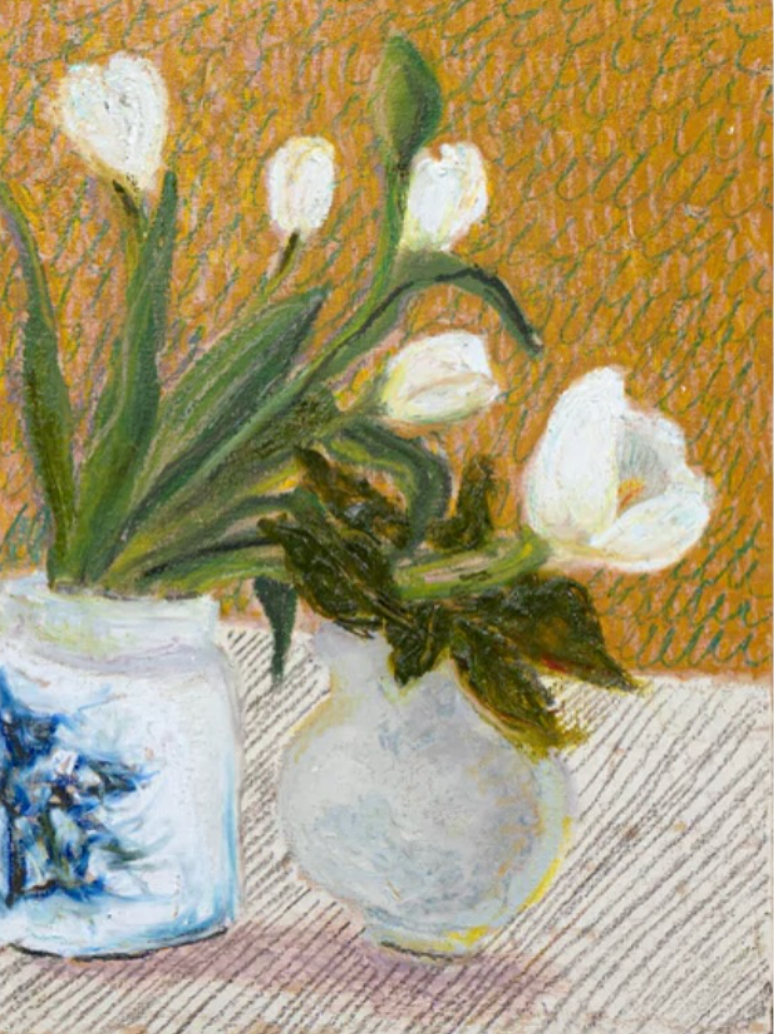 Oil pastel drawing with Phoebe Stone, 10th February 2026