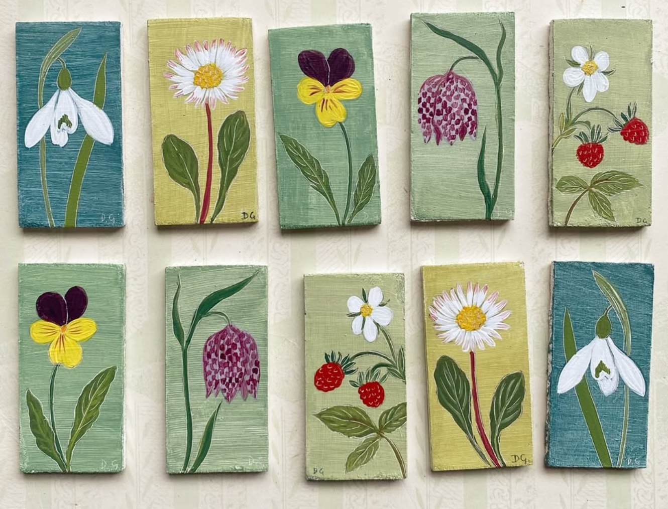 Flower portrait painting with Debbie George, 21st April 2026