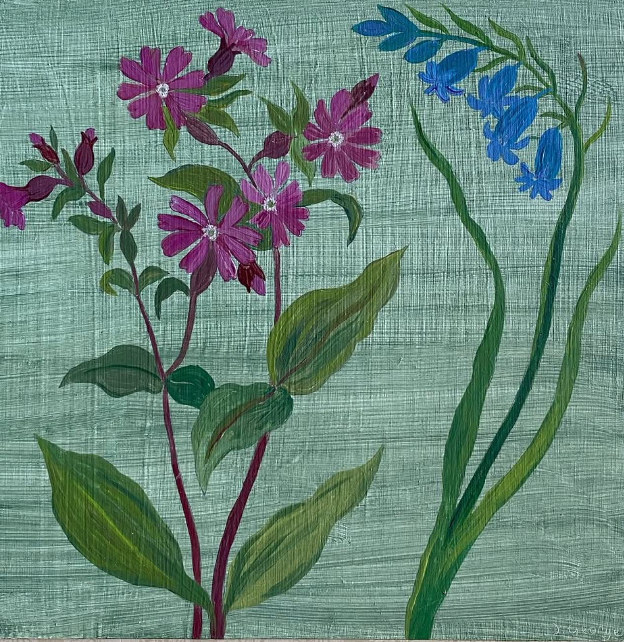 Painted Flower portraits with Debbie George, 21st April 2026