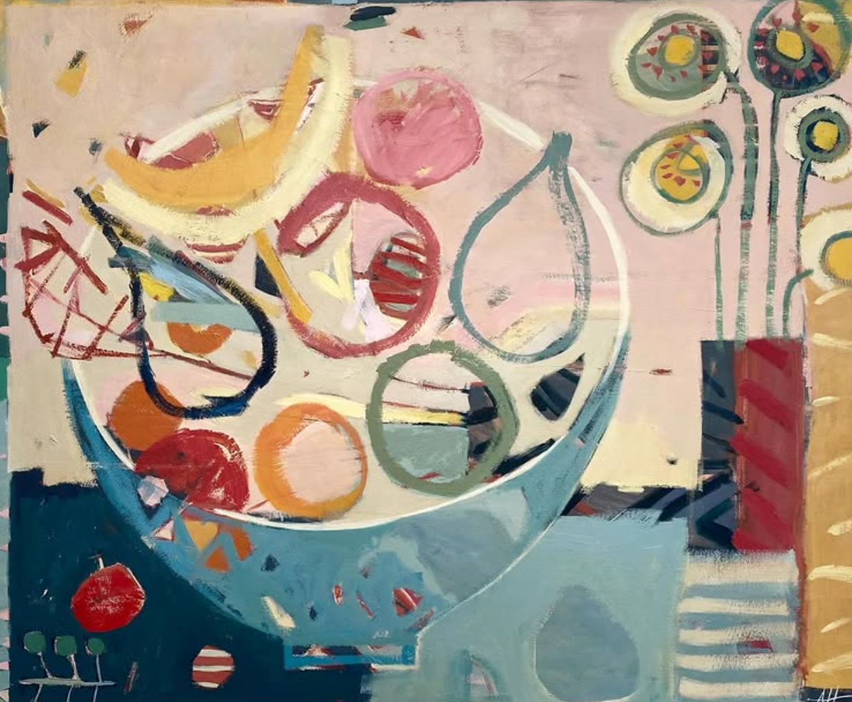 Acrylic painting class with Anna Hymas, 9th June 2026