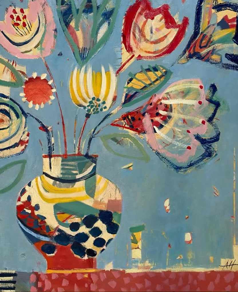 Acrylic painting class with Anna Hymas, 9th June 2026