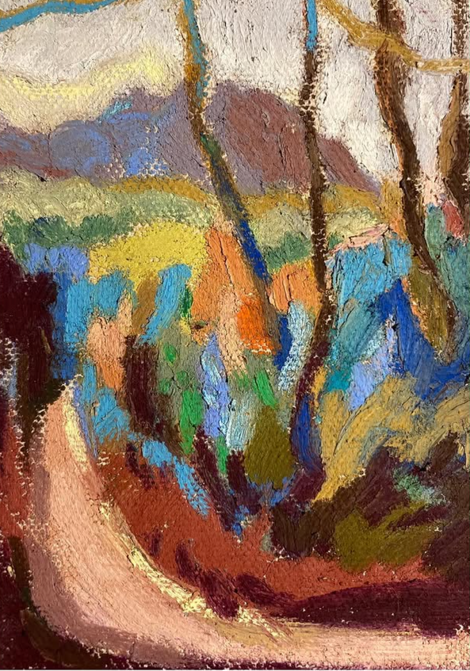 Landscape oil pastel drawing with Ellie Lonsdale, 22nd September 2026