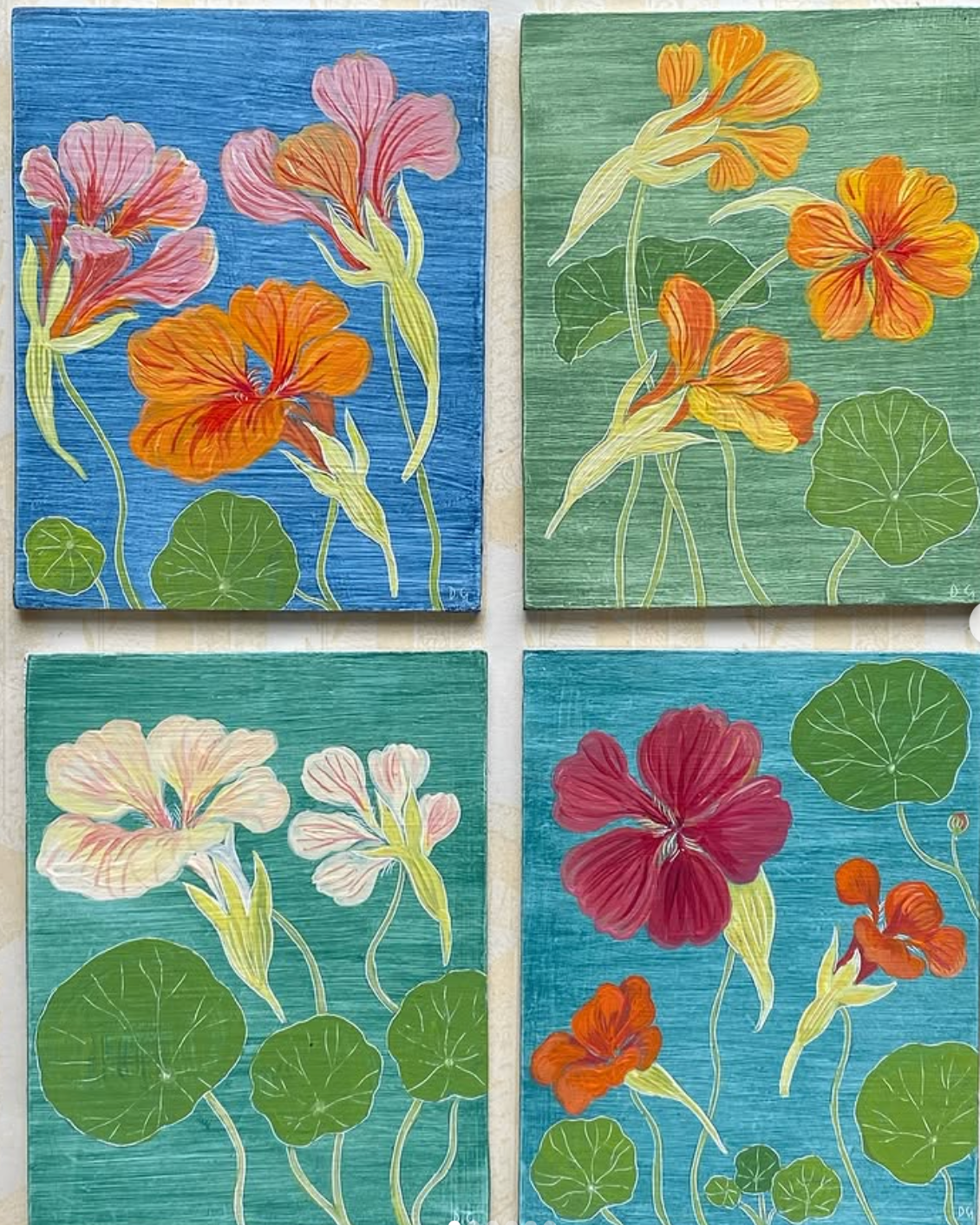 Flower portrait painting with Debbie George, 21st April 2026