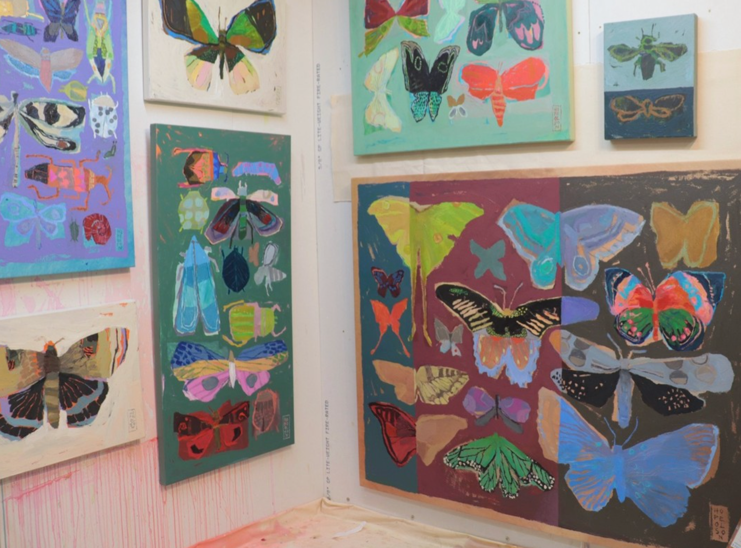 Acrylic insect painting with Hope Olson, 10th November 2026