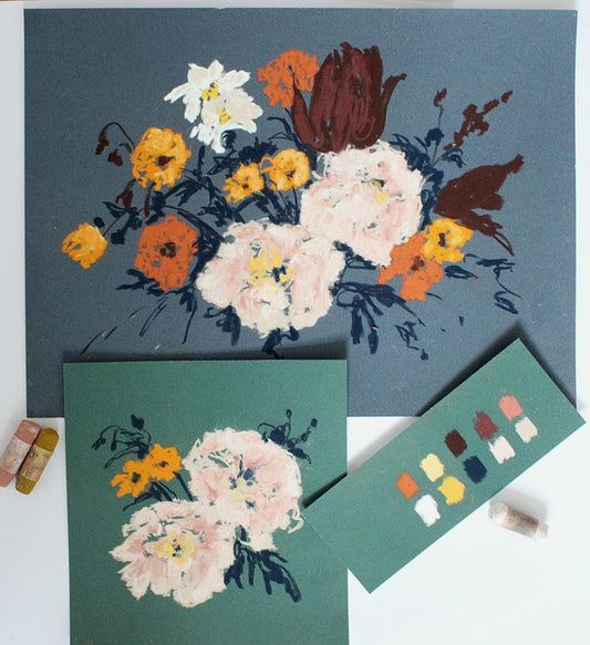 Soft pastel drawing with Laura Brown, 13th May 2025