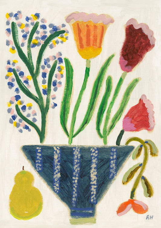 Spring vase by Rosie Harbottle, A3