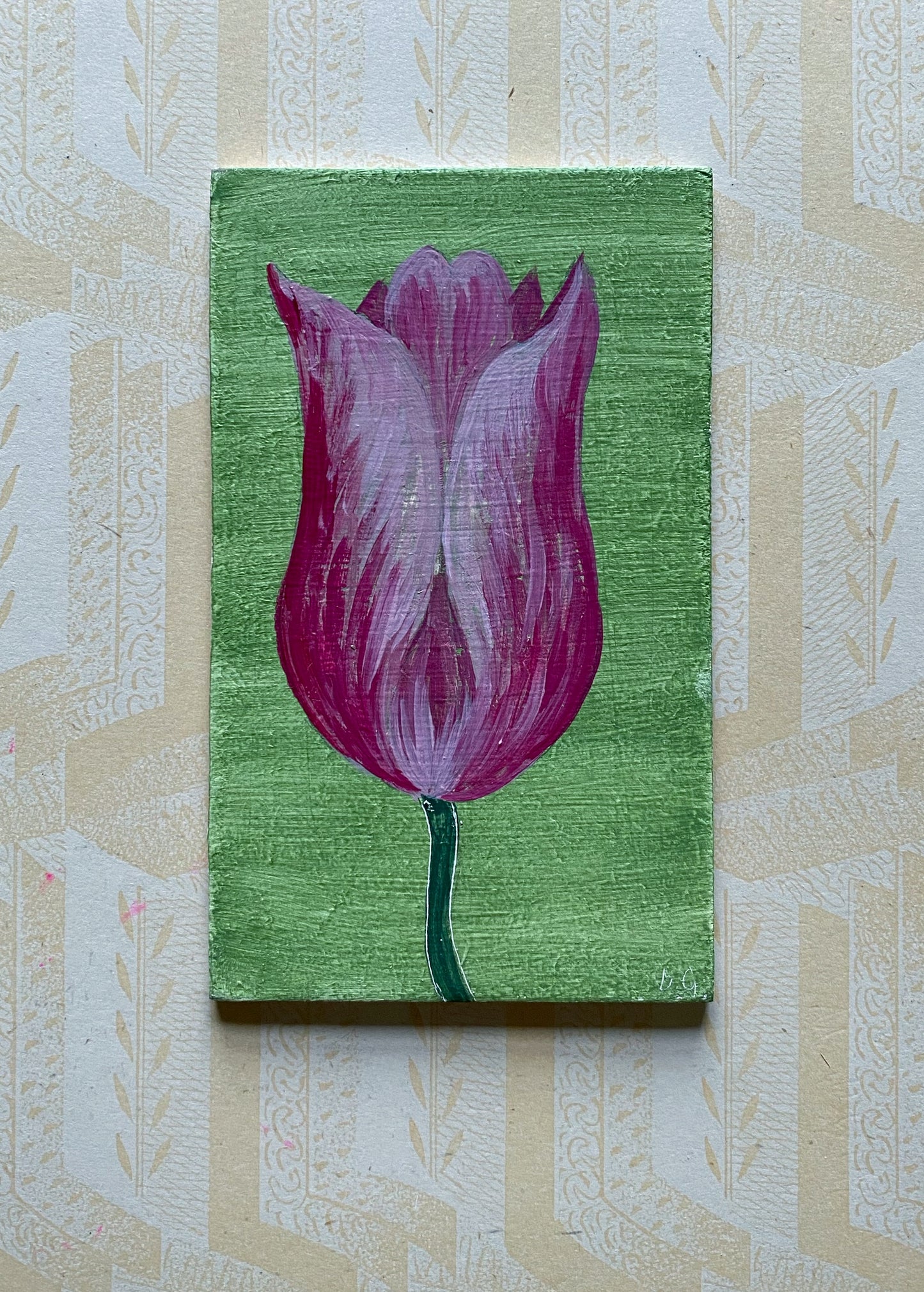 Flower portrait painting with Debbie George, 21st April 2026