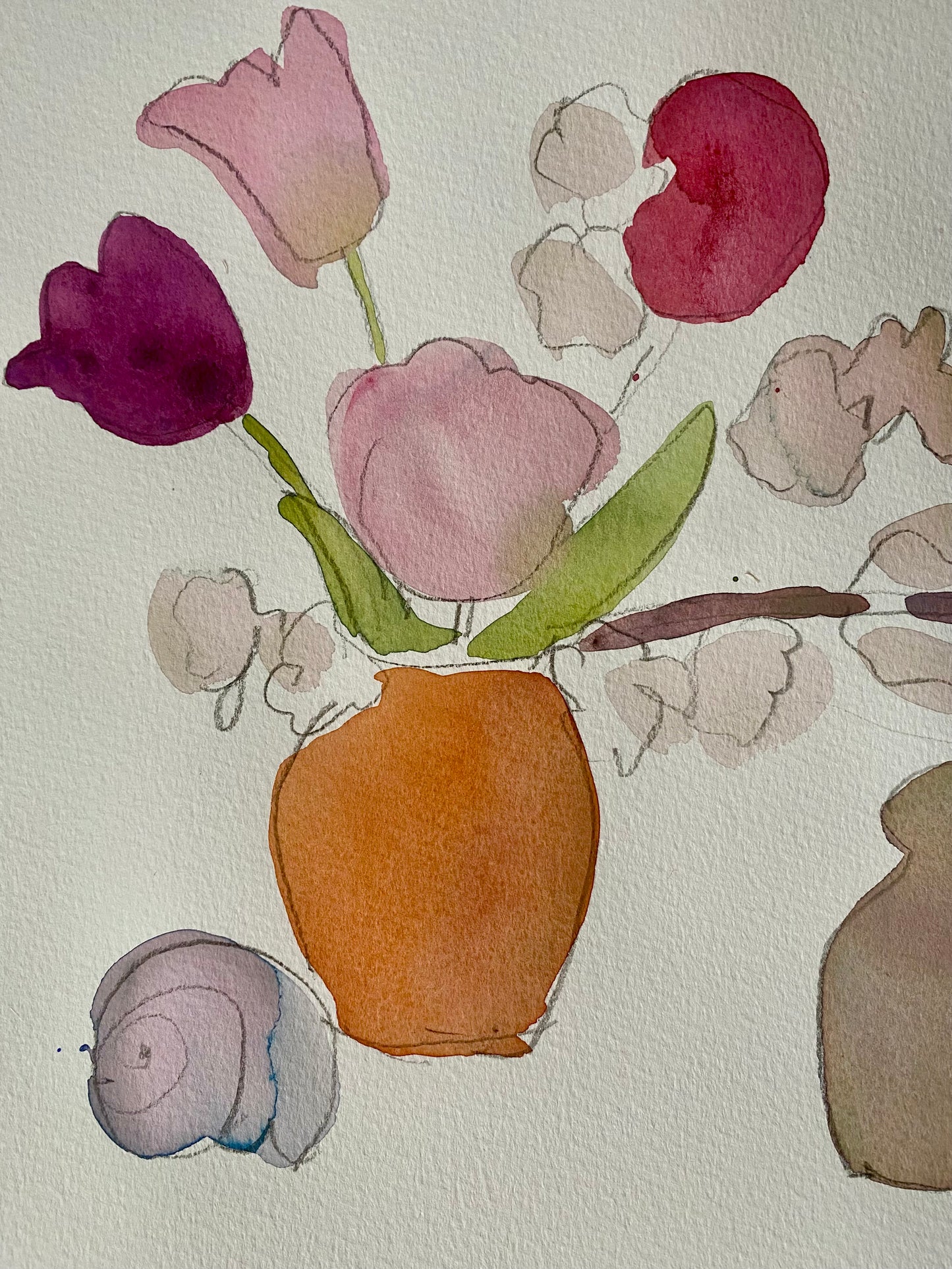 Water colour painting with Elizabeth Barnett, Saturday 26th April 2025