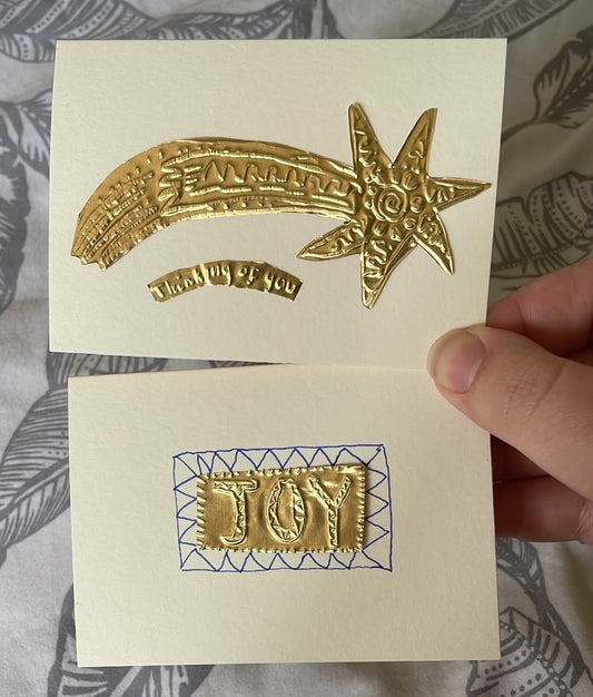 Embossed Christmas card making with Meg Fatherly, 2nd December 2025