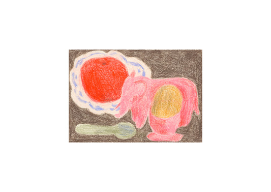 Elephant egg cup by Molly Martin, A4